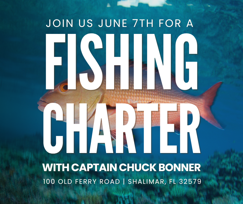 Fishing Charter with Captain Chuck Bonner (MEMBERS ONLY)