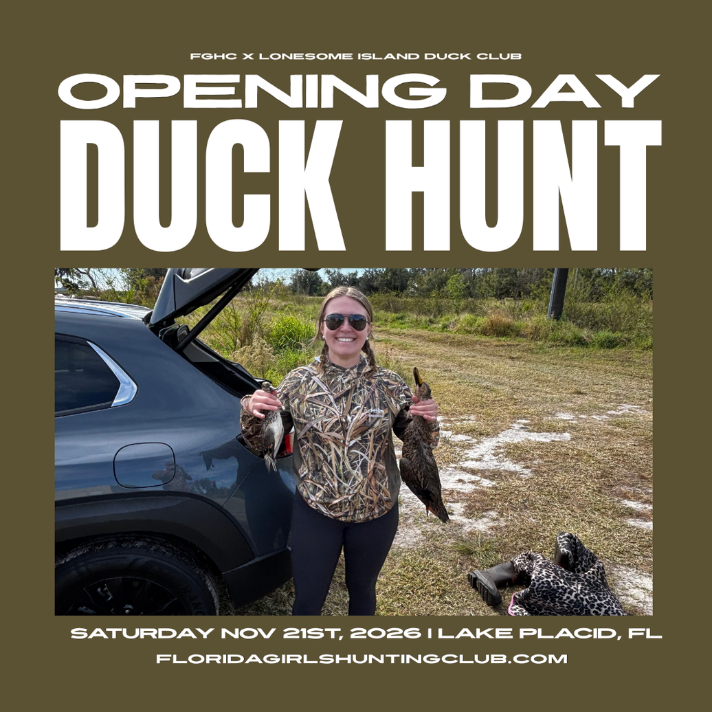 FGHC Open Day Duck Hunt | Nov 21st in Lake Placid, FL (MEMBER ONLY) (DEPOSIT)