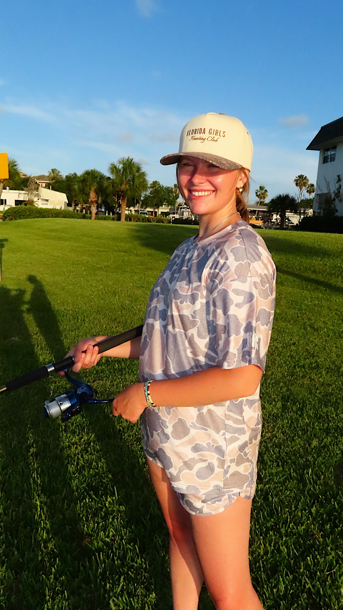 FGHC Duck Camo Oversized Tee + Shorts Set