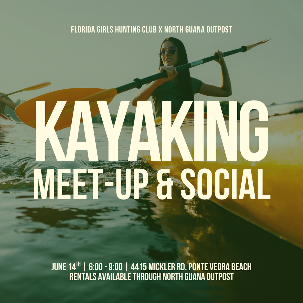 Kayaking Meet-Up & Social June 14th with North Guana Outpost (Members)