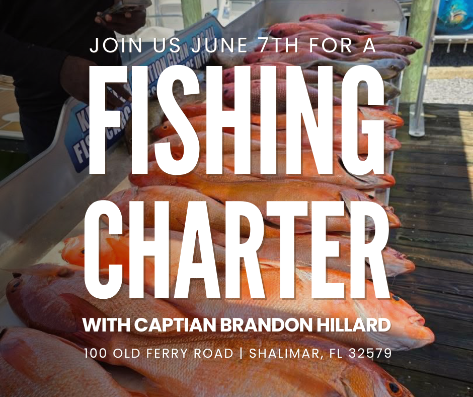 Fishing Charter with Captain Brandon Hilliard (MEMBERS ONLY)
